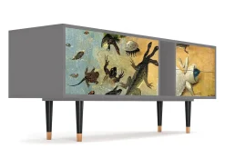 Móvel De Tv* Mueble de TV - 170х69х48 cm - T1 - The Garden by Bosch, Cinza Cinzento