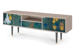 Móvel De Tv| Mueble de TV - 170х59х41 cm - T6 - The Repast of the Lion, Areia Bege