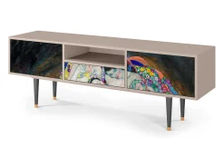 Clearance Mueble de TV - 170х59х41 cm - T6 - The Maiden by Klimt, Areia Bege