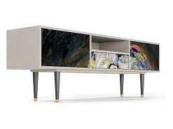 Clearance Mueble de TV - 170х59х41 cm - T6 - The Maiden by Klimt, Areia Bege