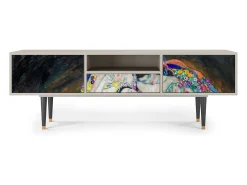 Clearance Mueble de TV - 170х59х41 cm - T6 - The Maiden by Klimt, Areia Bege