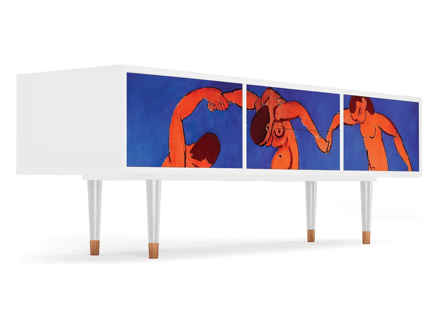 Móvel De Tv| Mueble de TV - 170х59х48 cm - T4 - The Dance by Matisse , Branco Bege