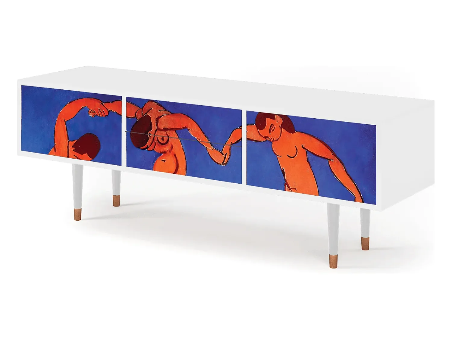 Móvel De Tv| Mueble de TV - 170х59х48 cm - T4 - The Dance by Matisse , Branco Bege