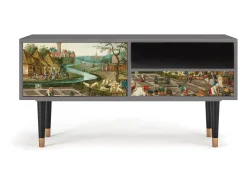 Móvel De Tv| Mueble de TV - 115х59х48 cm - T3 - The Younger - Spring, Areia Bege