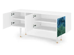 Móvel De Tv* Mueble de TV - 150х69х41 cm - T5 - The Oil Trees, Branco Bege