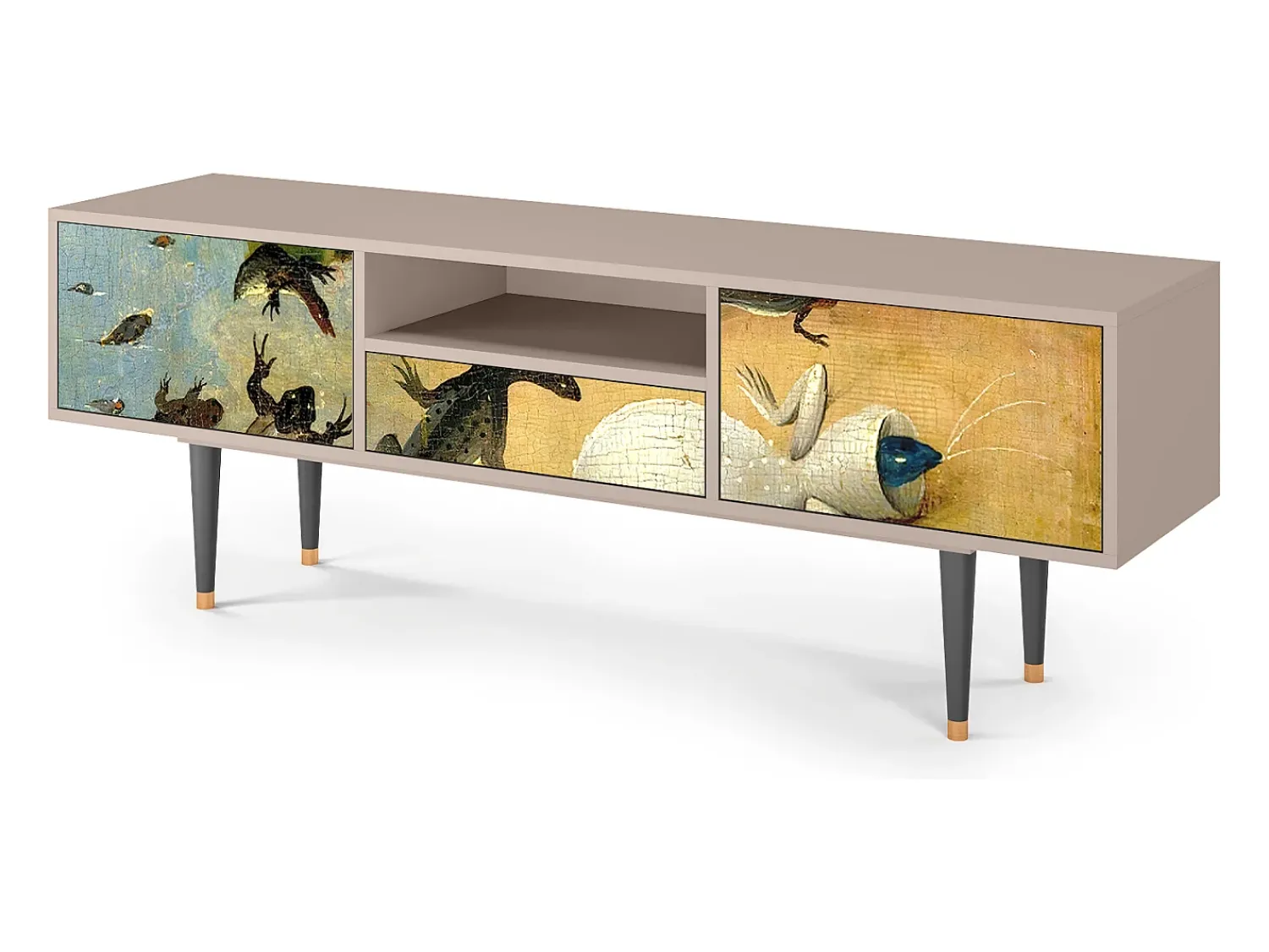 Móvel De Tv* Mueble de TV - 170х59х41 cm - T6 - The Garden by Bosch, Areia Bege