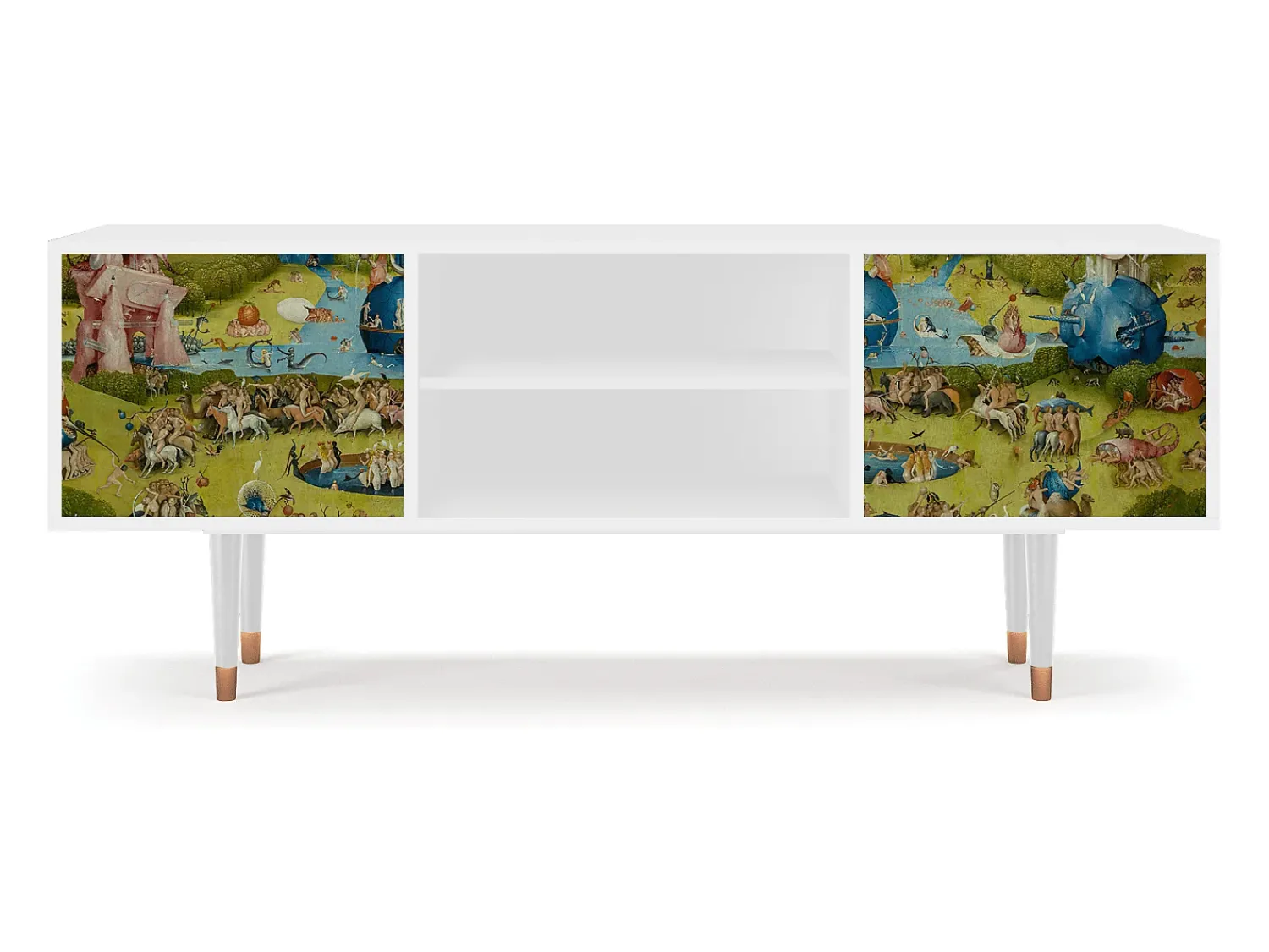 Mueble de TV - 170х69х48 cm - T2 - The Garden 2 by Bosch, Branco^ Móvel De Tv
