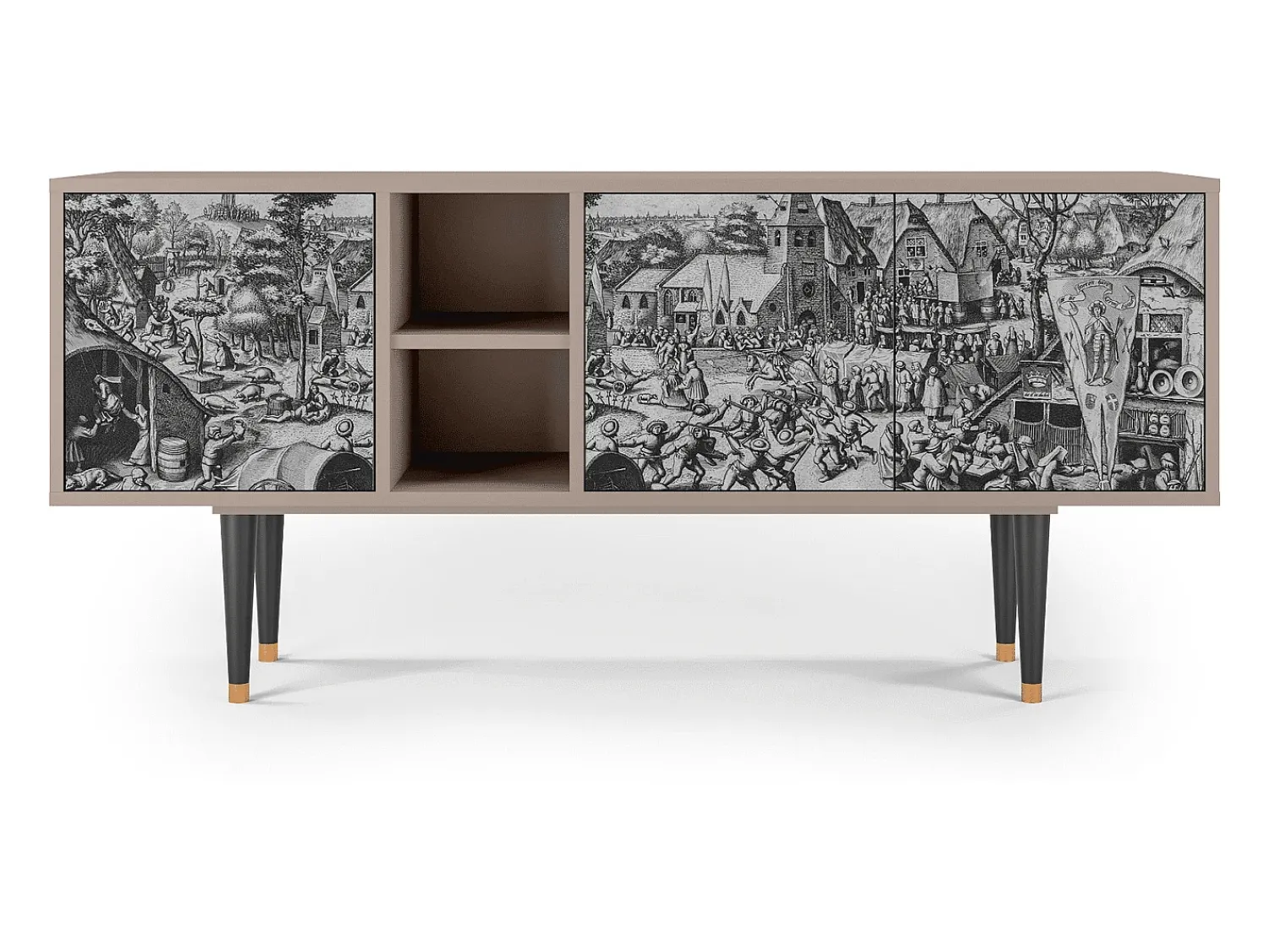 Mueble de TV - 150х69х41 cm - T5 - The Festival of Saint, Areia^ Móvel De Tv