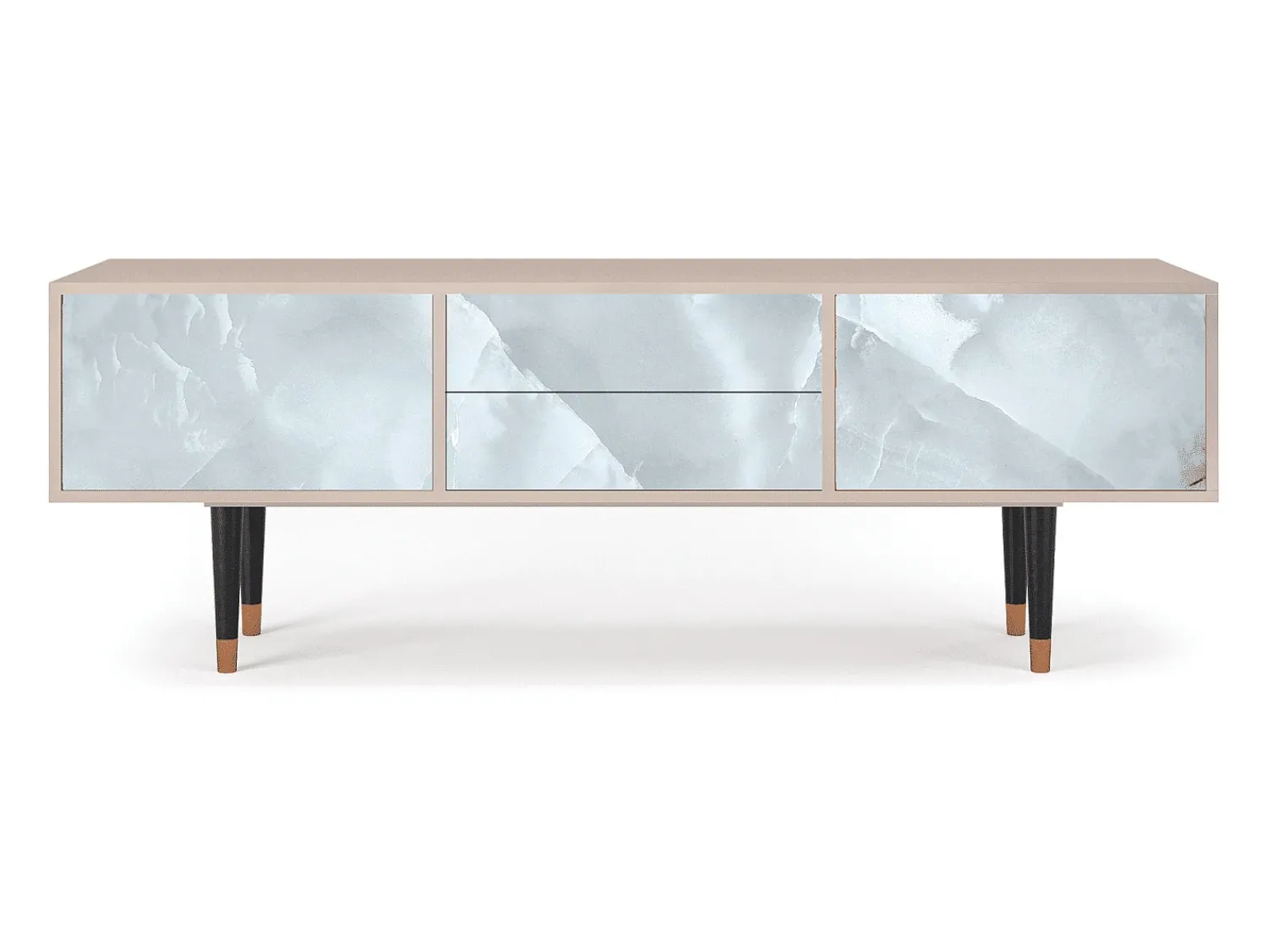 Móvel De Tv| Mueble de TV - 170х59х48 cm - T4 - The Onyx, Latte Bege