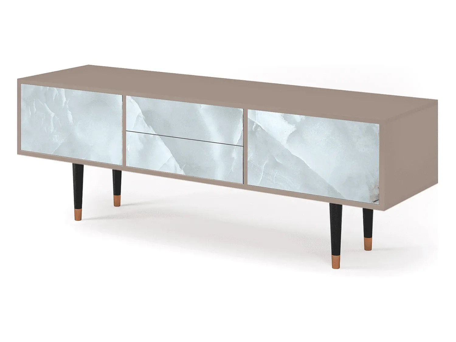 Móvel De Tv| Mueble de TV - 170х59х48 cm - T4 - The Onyx, Latte Bege