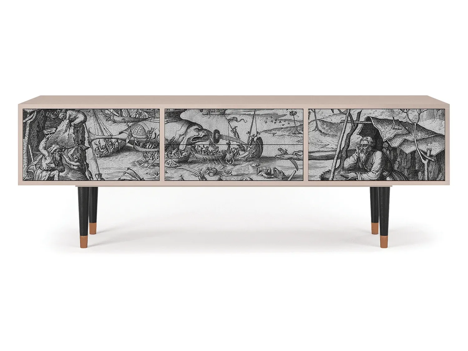 Mueble de TV - 170х59х48 cm - T4 - The Temptation, Latte^ Móvel De Tv