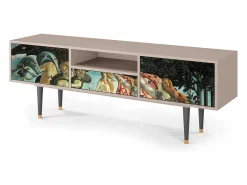 Móvel De Tv* Mueble de TV - 170х59х41 cm - T6 - The Birth of Venus, Latte Bege