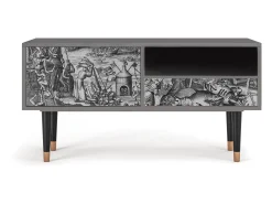 Mueble de TV - 115х59х48 cm - T3 - The Temptation, Cinza^ Móvel De Tv