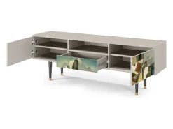 Móvel De Tv* Mueble de TV - 170х59х41 cm - T6 - The Cubist Paintings , Areia Bege