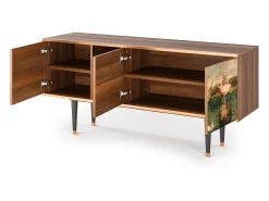 Best Mueble de TV - 150х69х41 cm - T5 - The Garden 2 by Bosch, Nogueira Castanho