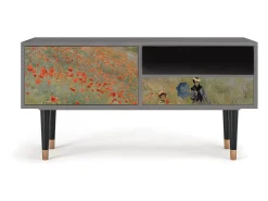 Mueble de TV - 115х59х48 cm - T3 - The Poppy Field , Areia^ Móvel De Tv