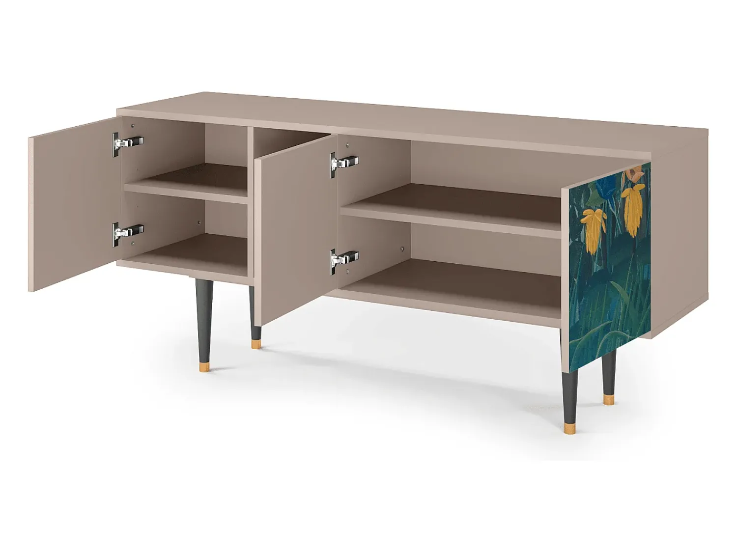 Mueble de TV - 150х69х41 cm - T5 - The Repast of the Lion, Latte^ Móvel De Tv