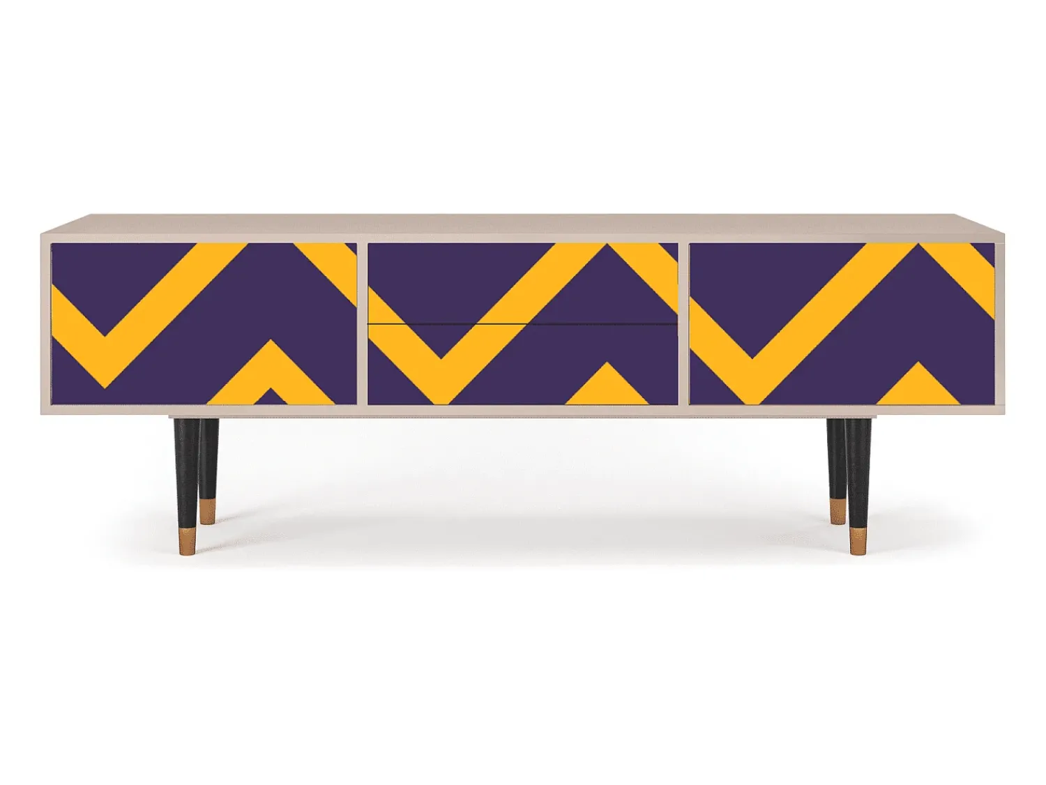 Móvel De Tv| Mueble de TV - 170х59х48 cm - T4 - The Brightest Way, Latte Bege