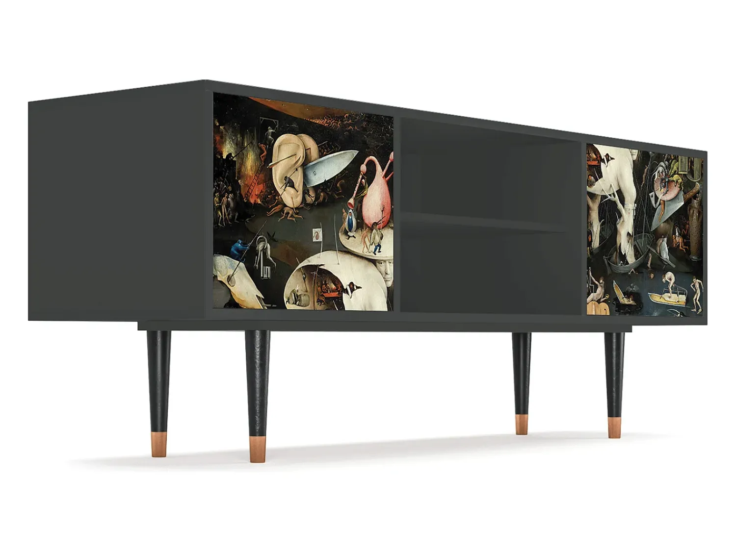 Mueble de TV - 170х69х48 cm - T2 - The Garden 2, Antracite^ Móvel De Tv