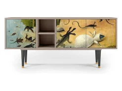 Móvel De Tv| Mueble de TV - 150х69х41 cm - T5 - The Garden by Bosch, Latte Bege