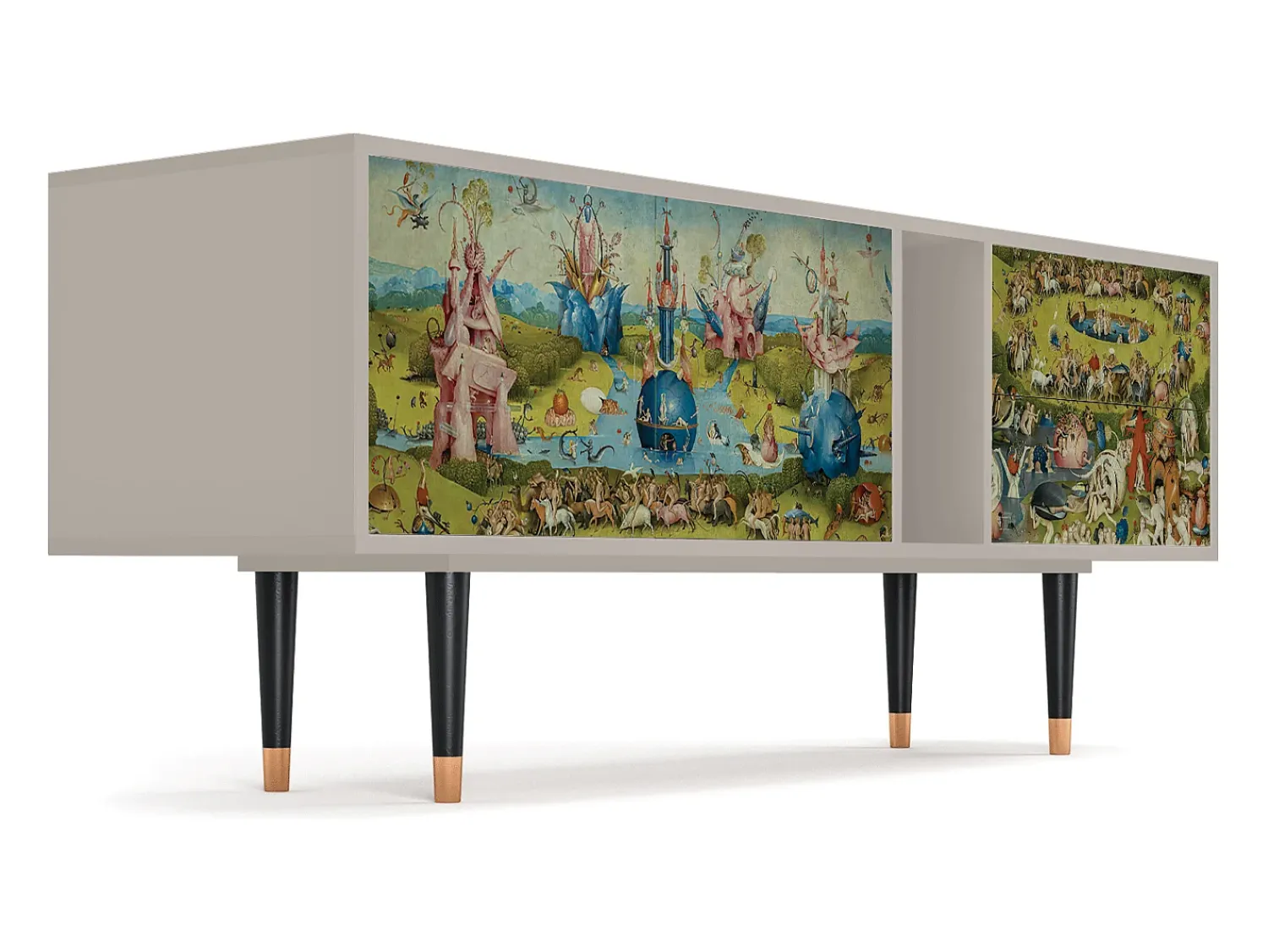 Móvel De Tv* Mueble de TV - 170х69х48 cm - T1 - The Garden 2 by Bosch, Areia Bege