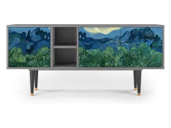 Mueble de TV - 150х69х41 cm - T5 - The Oil Trees, Cinza^ Móvel De Tv