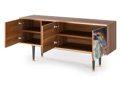 Mueble de TV - 150х69х41 cm - T5 - The Maiden by Klimt, Nogueira^ Móvel De Tv