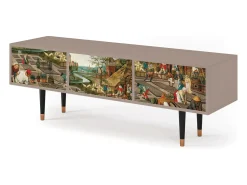 Móvel De Tv* Mueble de TV - 170х59х48 cm - T4 - The Younger - Spring, Latte Bege