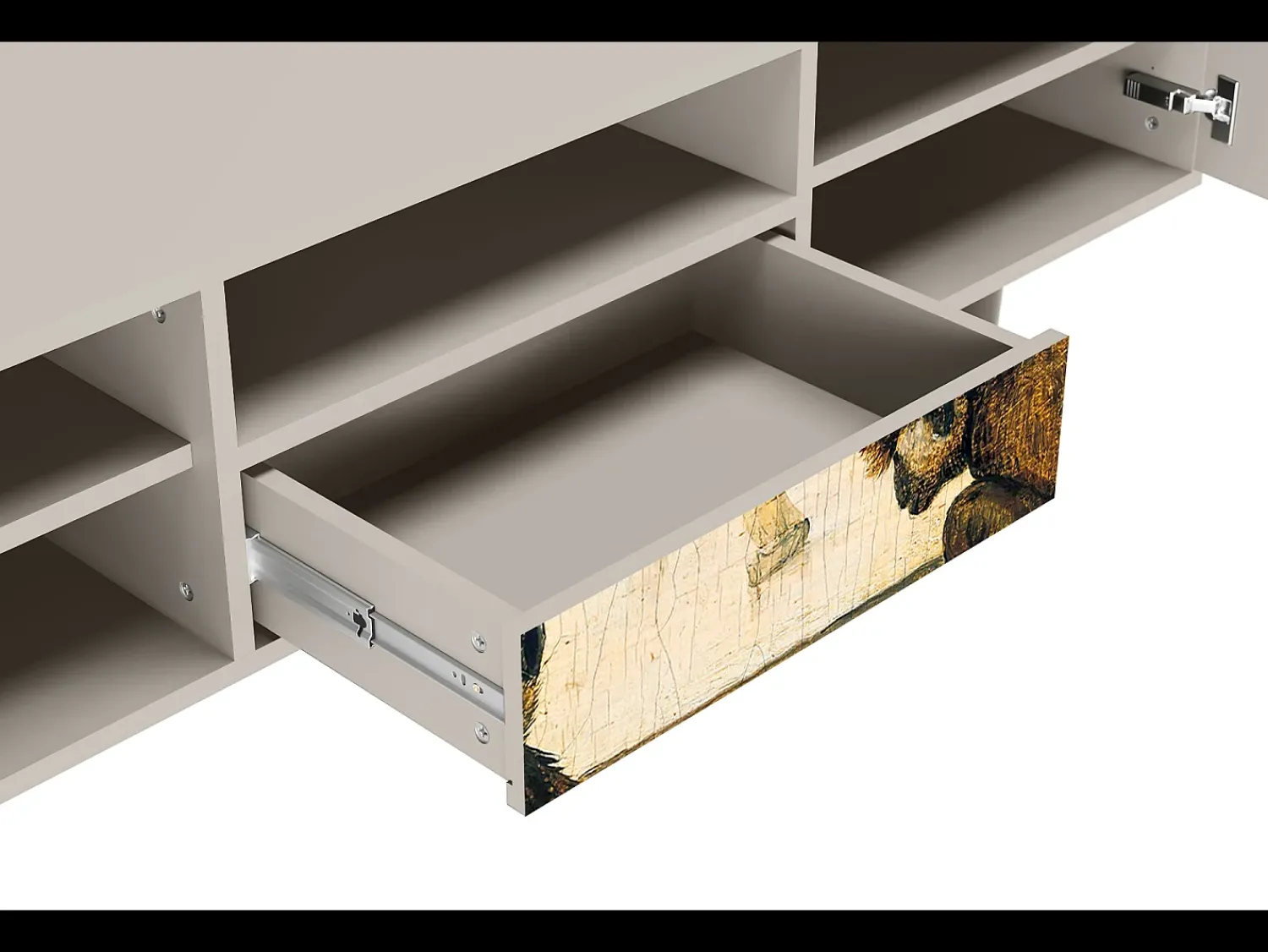 Mueble de TV - 170х59х41 cm - T6 - Two Monkeys, Areia^ Móvel De Tv