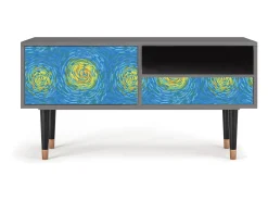 Mueble de TV - 115х59х48 cm - T3 - Van Gogh Lights, Areia^ Móvel De Tv