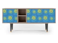 Móvel De Tv| Mueble de TV - 150х69х41 cm - T5 - Van Gogh Lights, Latte Bege