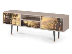 Móvel De Tv| Mueble de TV - 170х59х41 cm - T6 - Venice, Latte Bege