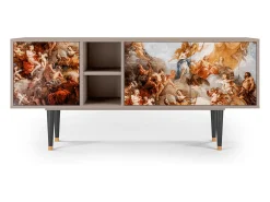 Móvel De Tv| Mueble de TV - 150х69х41 cm - T5 - Versailles, Latte Bege