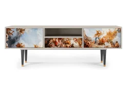 Móvel De Tv| Mueble de TV - 170х59х41 cm - T6 - Versailles, Areia Bege