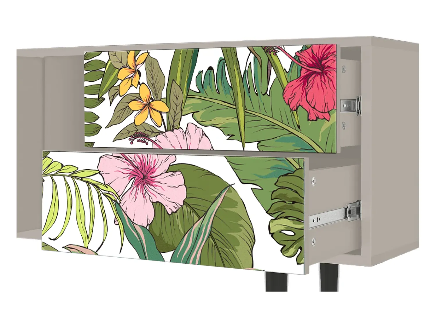 Mueble de TV - 170х69х48 cm - T1 - Verdant Tropics, Areia^ Móvel De Tv