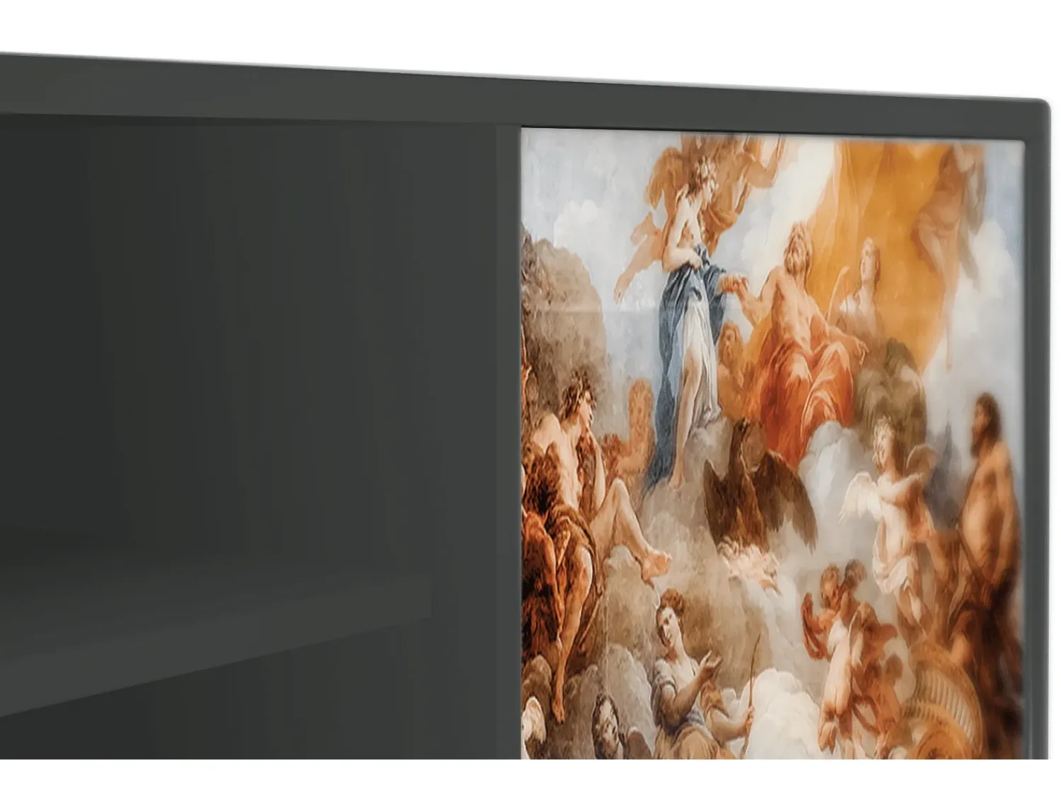 Móvel De Tv| Mueble de TV - 170х69х48 cm - T2 - Versailles, Antracite Cinza antracite