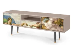 Móvel De Tv| Mueble de TV - 170х59х41 cm - T6 - Versailles, Latte Bege