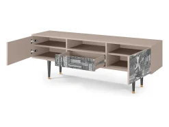 Sale Mueble de TV - 170х59х41 cm - T6 - View of the Piazza, Latte Bege