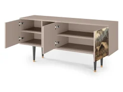 Móvel De Tv* Mueble de TV - 150х69х41 cm - T5 - View Across the Plains , Latte Bege