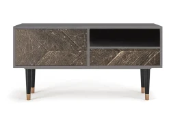 Móvel De Tv| Mueble de TV - 115х59х48 cm - T3 - Wise Tree, Cinza Cinzento