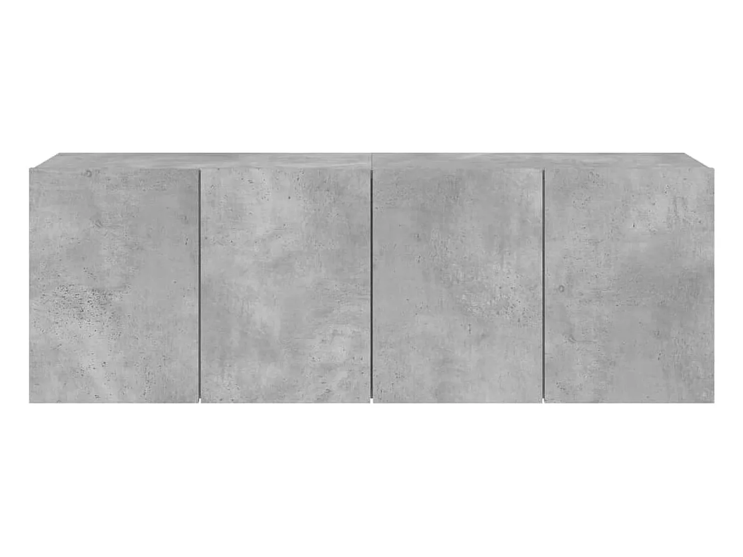 vidaxl Móveis de parede para TV 2 pcs 60x30x41 cm cinzento cimento^ Móvel De Tv