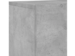 vidaxl Móveis de parede para TV 2 pcs 60x30x41 cm cinzento cimento^ Móvel De Tv