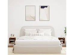 Móvel De Tv| Móveis de parede para TV com luzes LED 2 pcs carvalho PT305472 Castanho