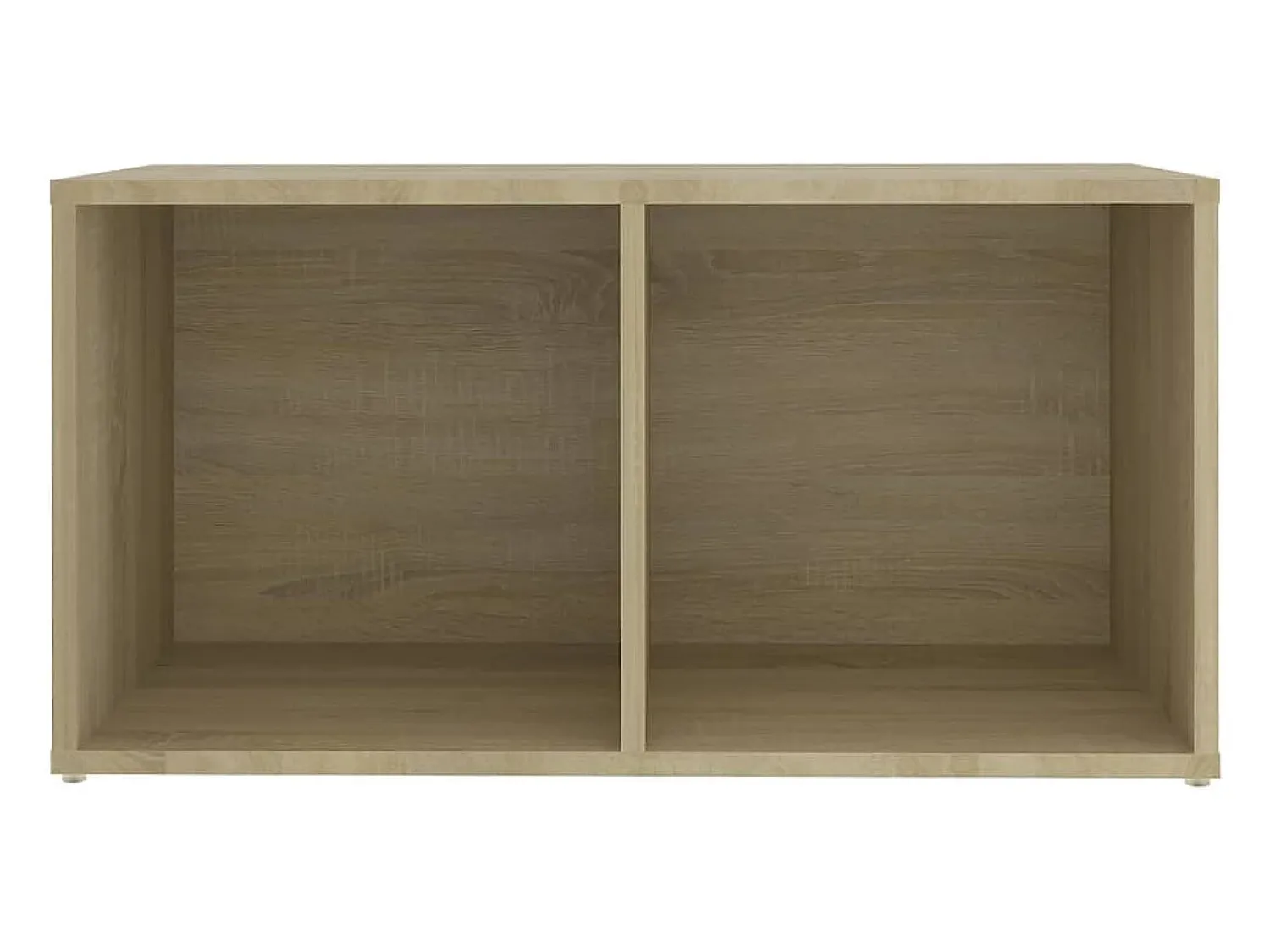 Móvel De Tv*vidaxl Móveis de TV 2 pcs derivados de madeira carvalho sonoma Castanho