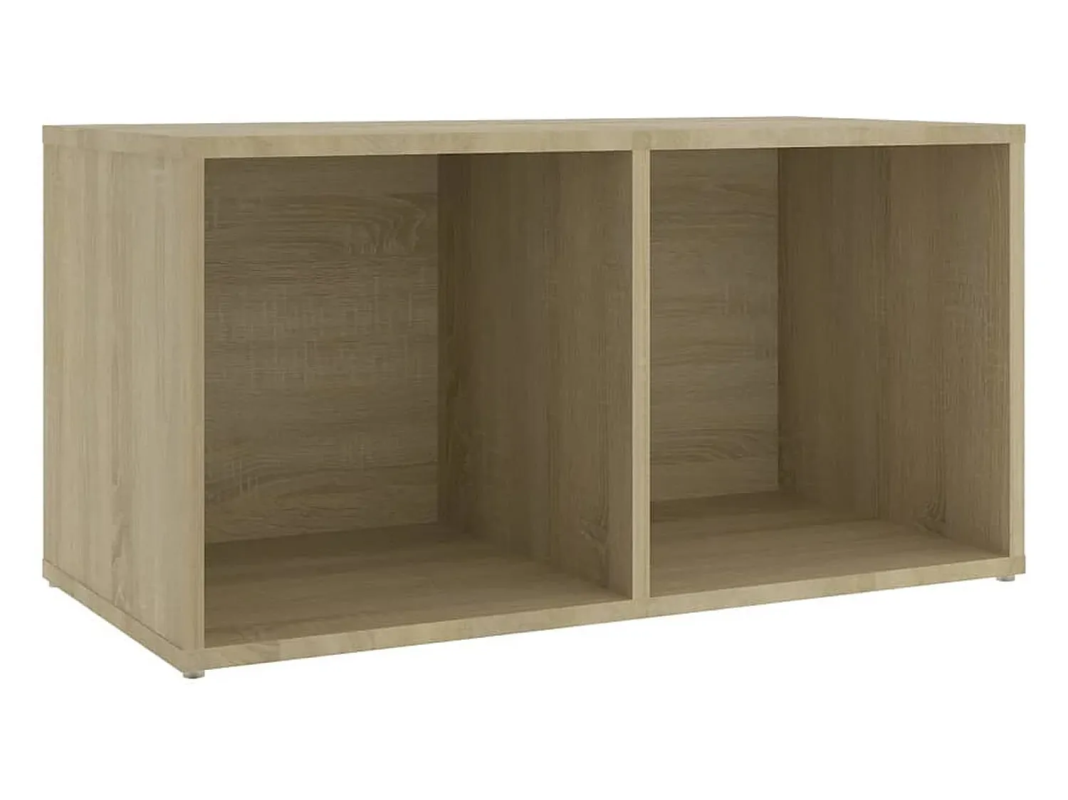 Móvel De Tv*vidaxl Móveis de TV 2 pcs derivados de madeira carvalho sonoma Castanho