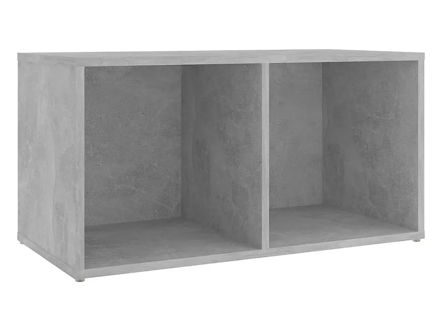 Móvel De Tv* Móveis de TV 2 pcs derivados de madeira cimento PT627084 Cinzento