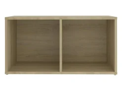 Outlet Móveis de TV 2 pcs derivados de madeira carvalho sonoma PT536188 Castanho