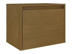 Móvel De Tv| Móveis de TV 3 pcs madeira de pinho maciça -mel PT454634 Castanho