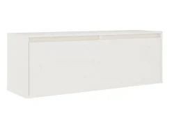 Móvel De Tv| Móveis de TV 4 pcs madeira de pinho maciça PT885164 Branco
