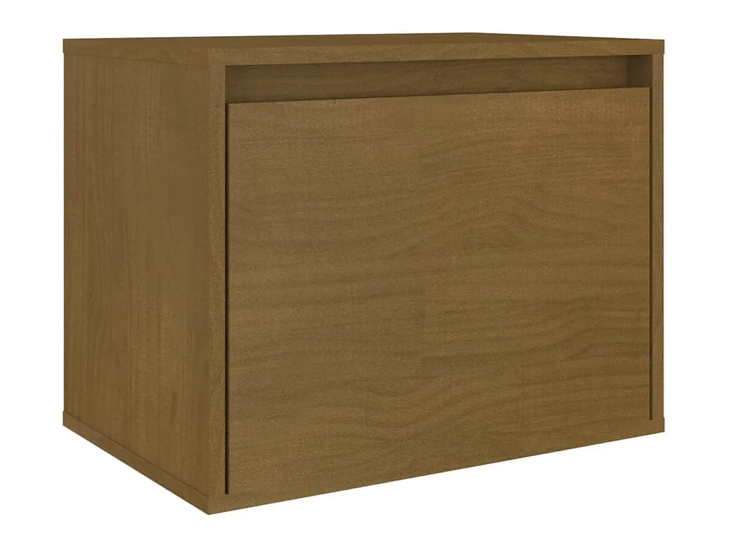 Móvel De Tv| Móveis de TV 4 pcs madeira de pinho maciça -mel PT441923 Castanho